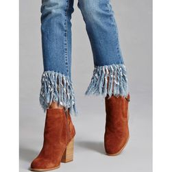 Incaltaminte Femei Forever21 Sbicca Suede Booties Tan