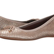 COACH Lara Metallic Nude Studded