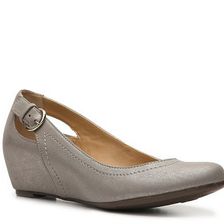 Incaltaminte Femei Naturalizer Nevis Wedge Pump Silver Metallic