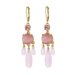 Bijuterii Femei Kate Spade New York Semi Precious Chandelier Earrings Pink