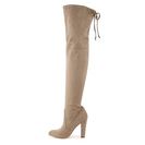Incaltaminte Femei Steve Madden Grandeal Over The Knee Boot Taupe