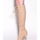 Incaltaminte Femei CheapChic In Combat Gladiator Heels Nude