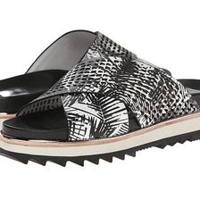 Incaltaminte Femei Dolce Vita Shaye BlackWhite Palm Print Leather