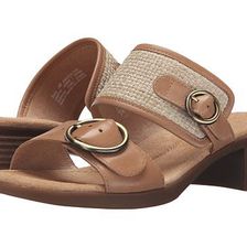 Incaltaminte Femei Dansko Lenny Sand Full GrainRaffia