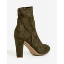 Incaltaminte Femei CheapChic Drawn Together Bootie Olive