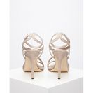 Incaltaminte Femei Forever21 Curved Strap Stiletto Sandals Taupe