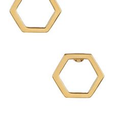 Bijuterii Femei Marc by Marc Jacobs Hexagon Stud Earrings ORO