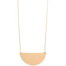 Bijuterii Femei Forever21 Matte Pendant Necklace Matte gold