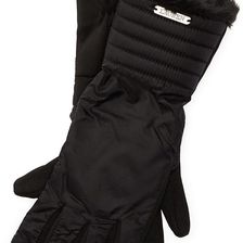 Ralph Lauren Waterproof Twill Tech Gloves Black