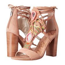 Incaltaminte Femei Sam Edelman Yvette SuedeGolden Caramel
