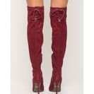 Incaltaminte Femei CheapChic Layer On Me Boot WineBurgundy