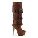 Incaltaminte Femei Michael Antonio Hanley Boot Leopard