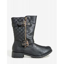 Incaltaminte Femei CheapChic Draw The Line Boot Black