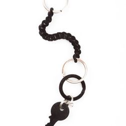 MM6 Maison Margiela Key Charm NERO