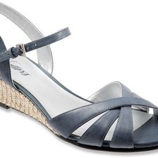 Trotters Mickey Navy Soft Dull Leather