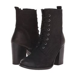 Incaltaminte Femei Steve Madden Lauuren Black Nubuck