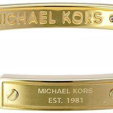 Michael Kors Park Avenue Glam Bangle - Hinge Bracelet Gold 1