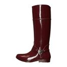 Incaltaminte Femei Michael Kors Fulton Harness Tall Rainboot Merlot Rubber