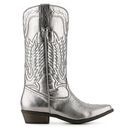 Incaltaminte Femei Coconuts By Matisse Rancho Metallic Cowboy Boot Silver