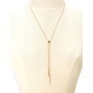 Bijuterii Femei Forever21 Matchstick Lariat Necklace Gold