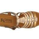 Incaltaminte Femei Korks by Kork-Ease Poppy Wedge Sandal BronzeGold