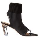 Incaltaminte Femei Viktor Rolf Open Toe Lycra Bootie Black