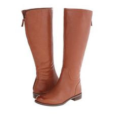 Incaltaminte Femei Nine West Contigua Wide Calf Dark Natural Leather