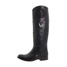 Incaltaminte Femei Frye Melissa Logo Black Smooth Full Grain
