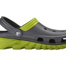 Incaltaminte Femei Crocs Duet Max Clog GraphiteVolt Green