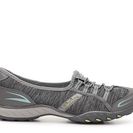 Incaltaminte Femei SKECHERS Relaxed Fit Breathe Easy Good Life Slip-On Sneaker GreyAqua BlueYellow