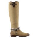 Incaltaminte Femei Crown Vintage Amy Riding Boot TaupeBrown