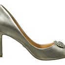 Incaltaminte Femei Badgley Mischka Roanna II Platino Metallic Suede