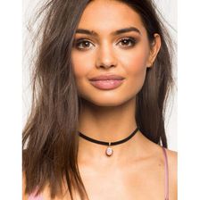 Bijuterii Femei CheapChic Druzzy Stone Choker Blush
