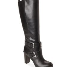 Incaltaminte Femei Nine West Black Skylight Extended Calf Tall Boots Black