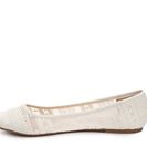 Incaltaminte Femei Mix No 6 Abruzzi Ballet Flat White