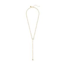 Bijuterii Femei Rebecca Minkoff Acorn Crystal Y Necklace 12K with Crystal