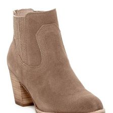 Incaltaminte Femei Dolce Vita Jari Chelsea Bootie DK TAUPE SUEDE