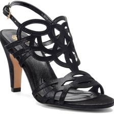 Isola Delano Black Mini Dot Suede