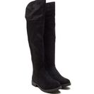 Incaltaminte Femei CheapChic Ground Up Faux Suede Boots Black