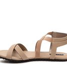 Incaltaminte Femei Michael Antonio Devil Flat Sandal Nude
