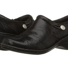 Incaltaminte Femei Clarks Channing Ann Black Mini Lizard