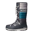 Incaltaminte Femei Tecnica Moon Bootreg Quilted Petrol Blue