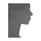 Bijuterii Femei Marc by Marc Jacobs Lock-In Mini Enamel Padlock Studs Earrings Black