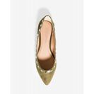 Incaltaminte Femei CheapChic Pippa-36f To The Point Flat Olive