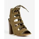 Incaltaminte Femei CheapChic Stash-01v Draw The Line Bootie Olive