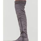 Incaltaminte Femei CheapChic Fashion Mastermind Thigh-high Boots Grey