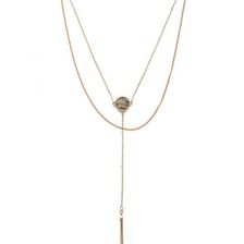 Bijuterii Femei Forever21 Pendant Layered Necklace Gold
