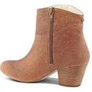 Incaltaminte Femei Nine West Hannigan Leather Western Bootie Cognac