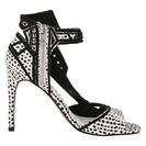 Incaltaminte Femei Dolce Vita Havoc BlackWhite Snake Leather