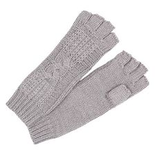 Accesorii Femei UGG Isla Lurex Cable Fingerless Glove Grey Heather Multi